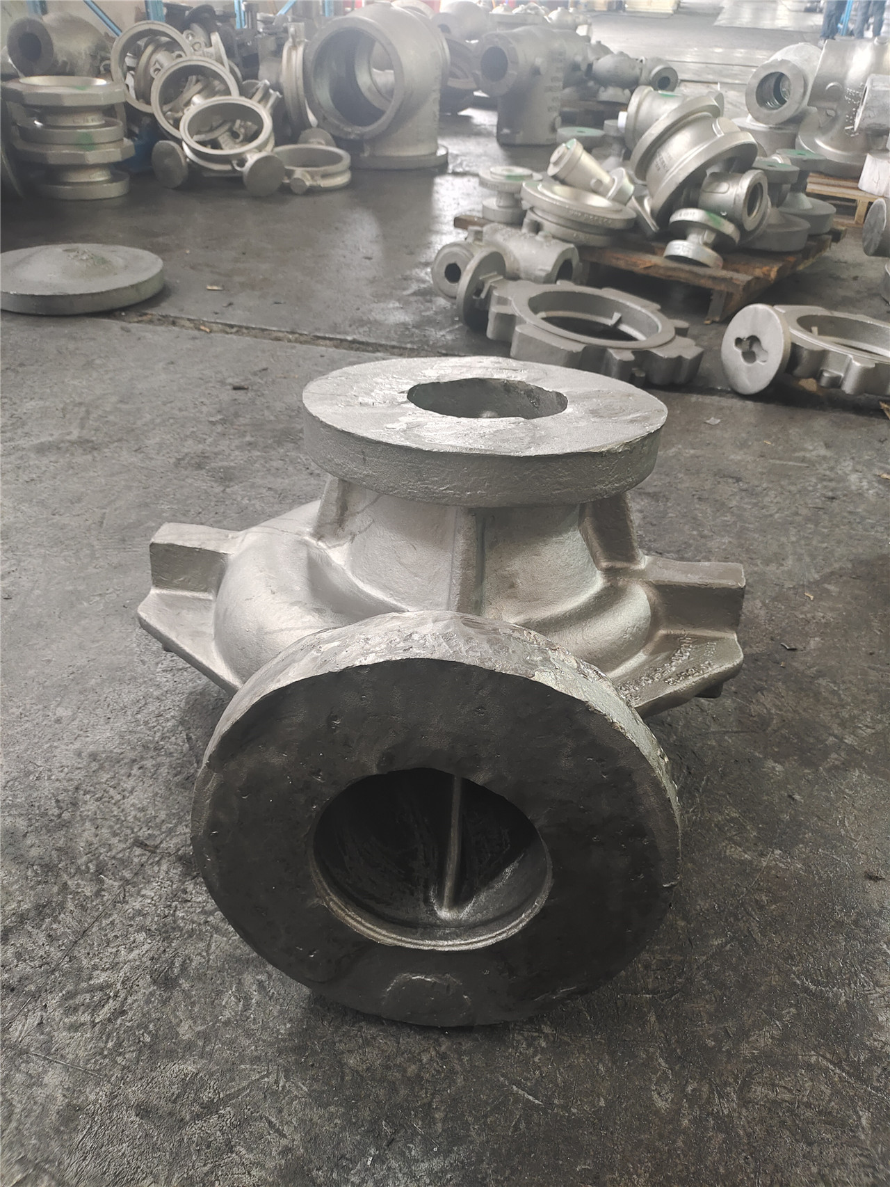 High Quality Steel Casting Pump Parts nrog Sand Foundry4