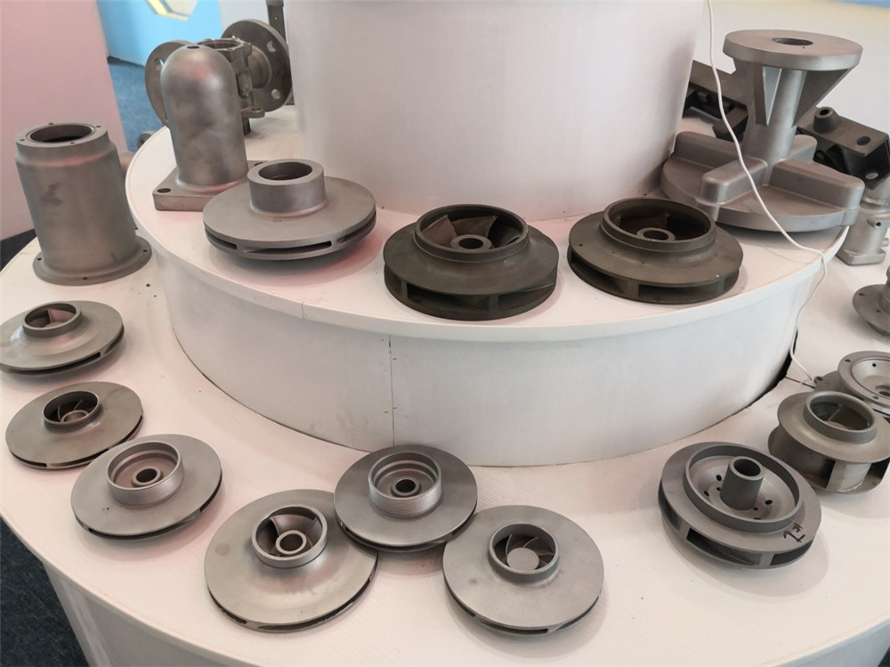 Rotores de bomba Tamanhos personalizados Fundições de investimento Material de aço inoxidável 7
