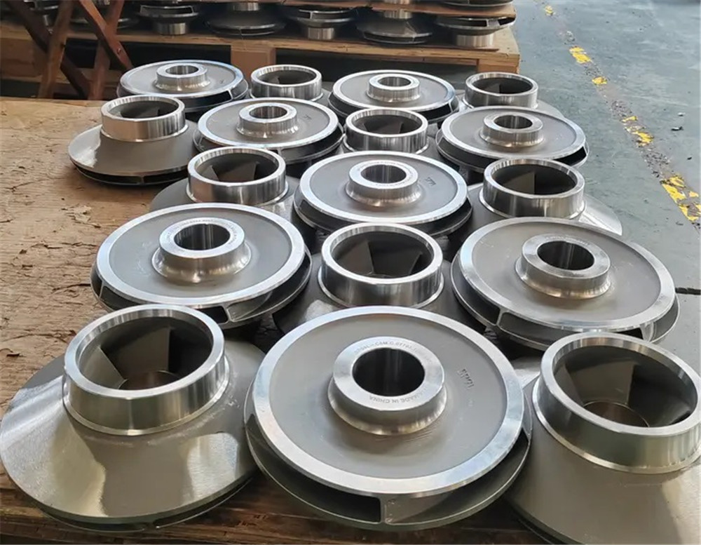 Mga Pump Impeller Customized Gidak-on Investment Castings Stainless Steel Materyal9