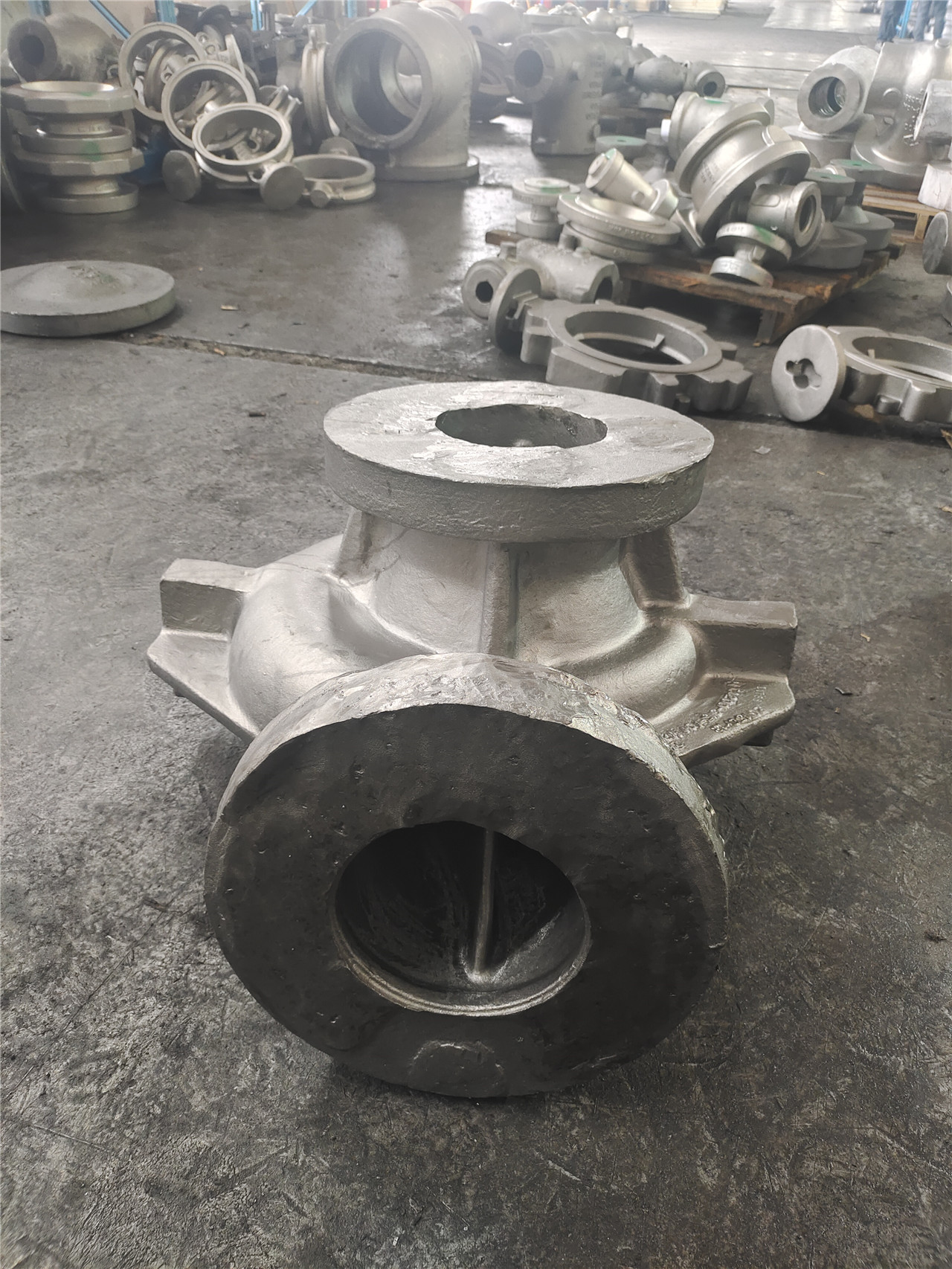 High Quality Steel Casting Pump Parts with Sand Foundry4